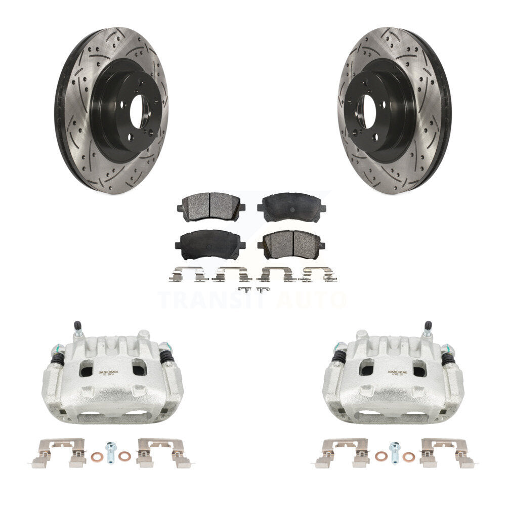 Transit Auto KCD-100080T Disc Brake Kit for 2003 Subaru Impreza - Front product image