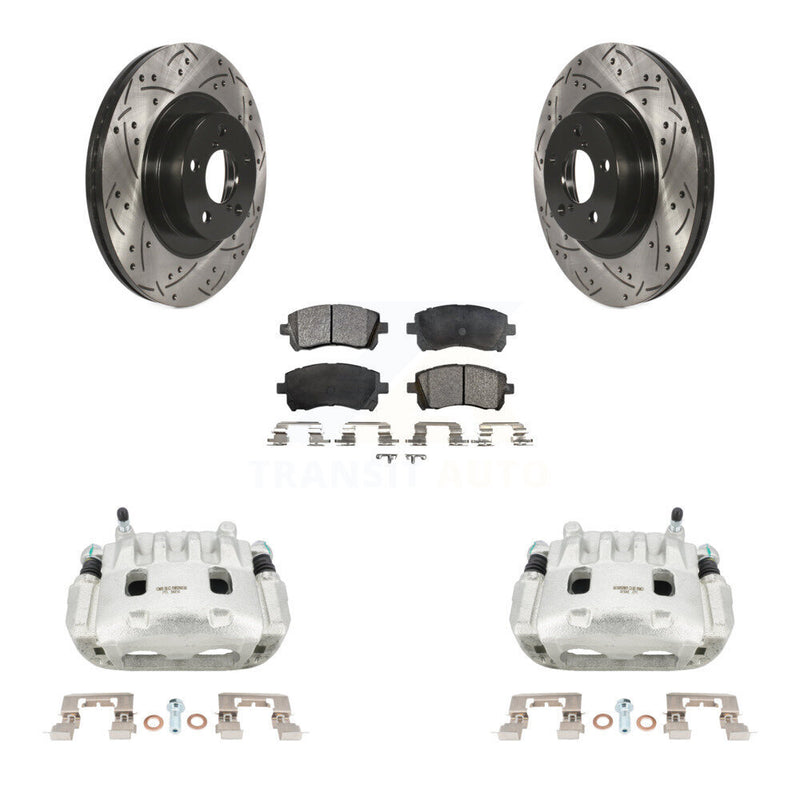 Transit Auto KCD-100080T Disc Brake Kit for 2003 Subaru Impreza - Front product image