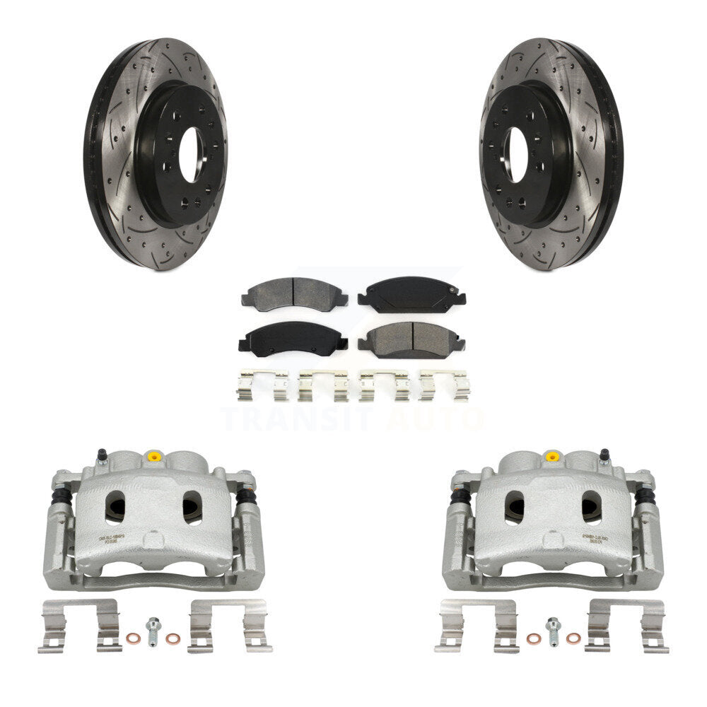 Transit Auto KCD-100081S Disc Brake Kit for 2005-2008 Cadillac Escalade, Cadillac Escalade ESV, Cadillac Escalade EXT & more - Front product image