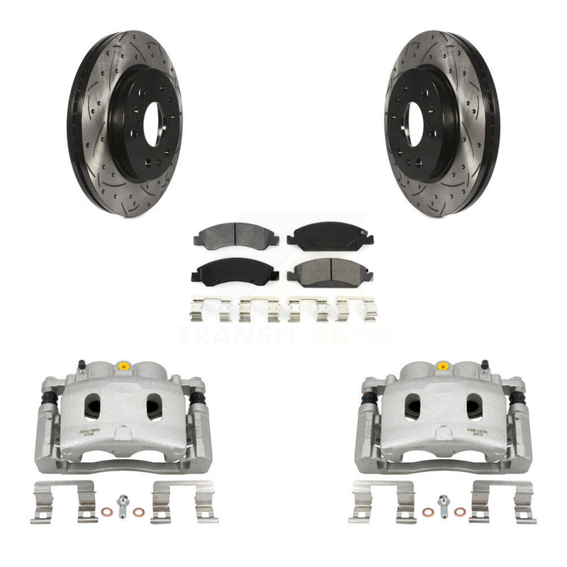 Transit Auto KCD-100081S Disc Brake Kit for 2005-2008 Cadillac Escalade, Cadillac Escalade ESV, Cadillac Escalade EXT & more - Front product image