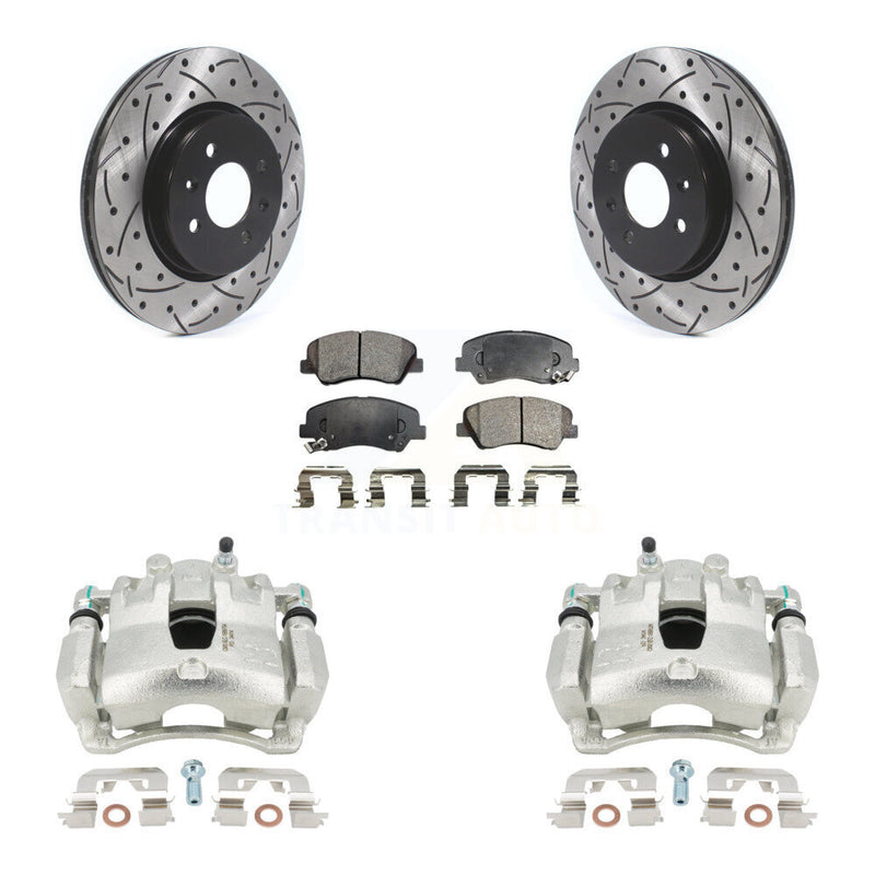 Transit Auto KCD-100081T Disc Brake Kit for 2017 Kia Rio - Front product image