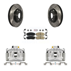 Transit Auto KCD-100083N Disc Brake Kit for 2005-2011 Chrysler 300, Dodge Challenger, Dodge Charger & more - Front product image