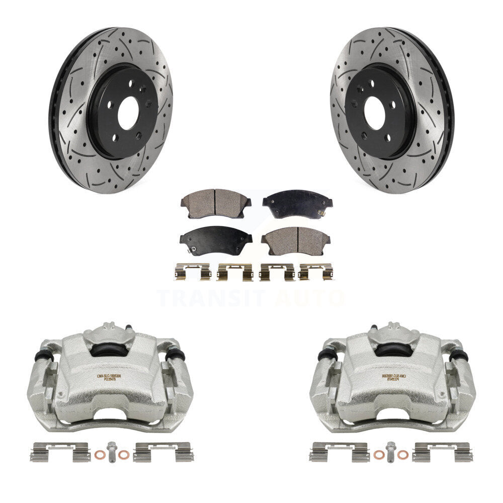 Transit Auto KCD-100084P Disc Brake Kit for 2013-2014 Chevrolet Sonic - Front product image