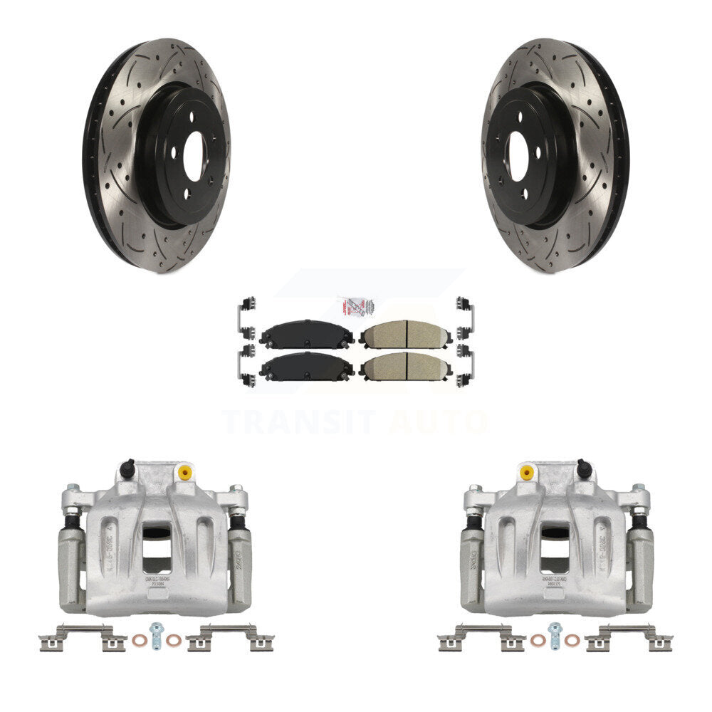 Transit Auto KCD-100085N Disc Brake Kit for 2005-2011 Dodge Charger, Chrysler 300, Dodge Magnum - Front product image