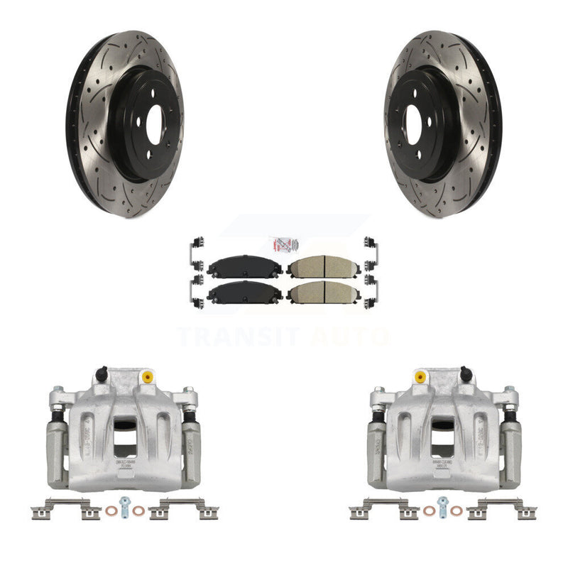 Transit Auto KCD-100085N Disc Brake Kit for 2005-2011 Dodge Charger, Chrysler 300, Dodge Magnum - Front product image