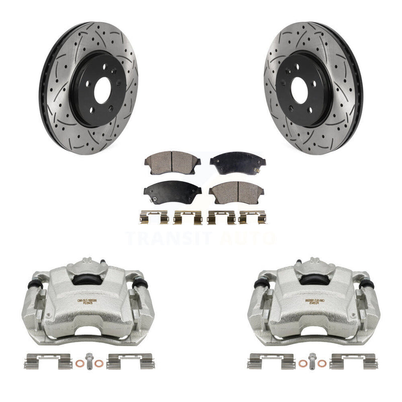 Transit Auto KCD-100085T Disc Brake Kit for 2013-2014 Chevrolet Sonic - Front product image