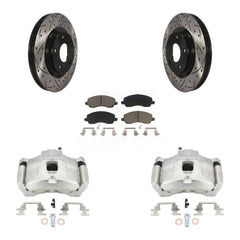 Transit Auto KCD-100086C Disc Brake Kit for 2007-2017 Chrysler 200, Dodge Avenger, Dodge Caliber & more - Front product image