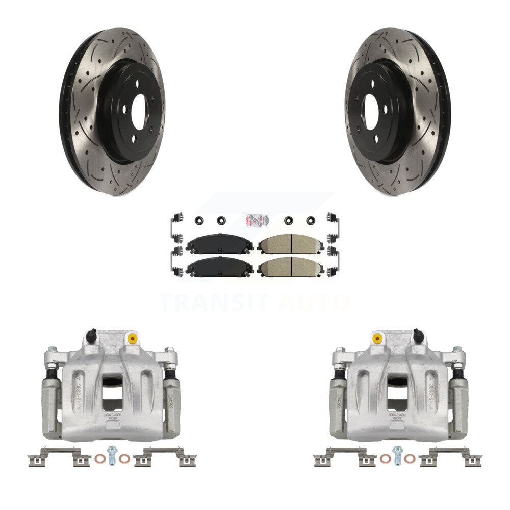 Transit Auto KCD-100086N Disc Brake Kit for 2005-2011 Dodge Charger, Chrysler 300, Dodge Magnum - Front product image