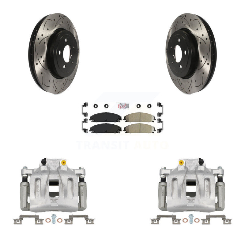 Transit Auto KCD-100086N Disc Brake Kit for 2005-2011 Dodge Charger, Chrysler 300, Dodge Magnum - Front product image