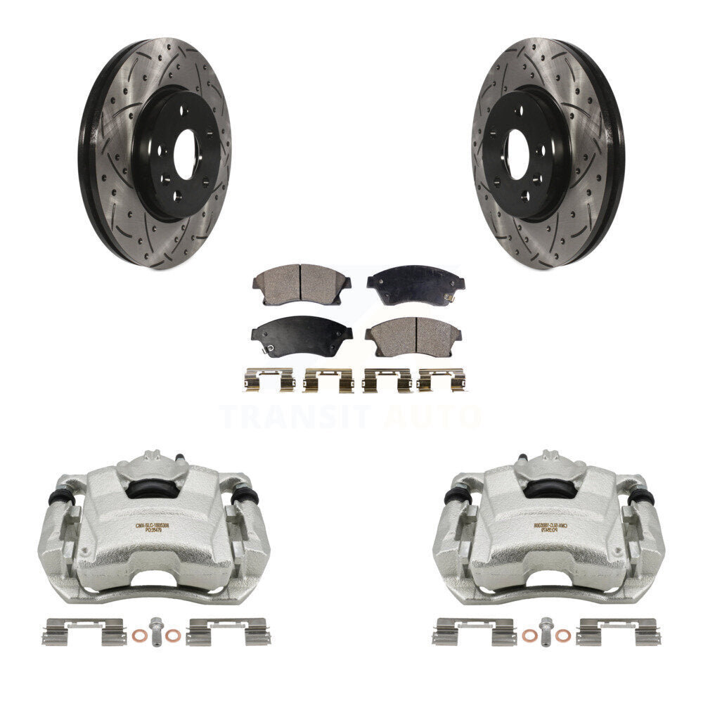 Transit Auto KCD-100086T Disc Brake Kit for 2011-2017 Chevrolet Cruze Limited, Chevrolet Sonic, Chevrolet Cruze - Front product image