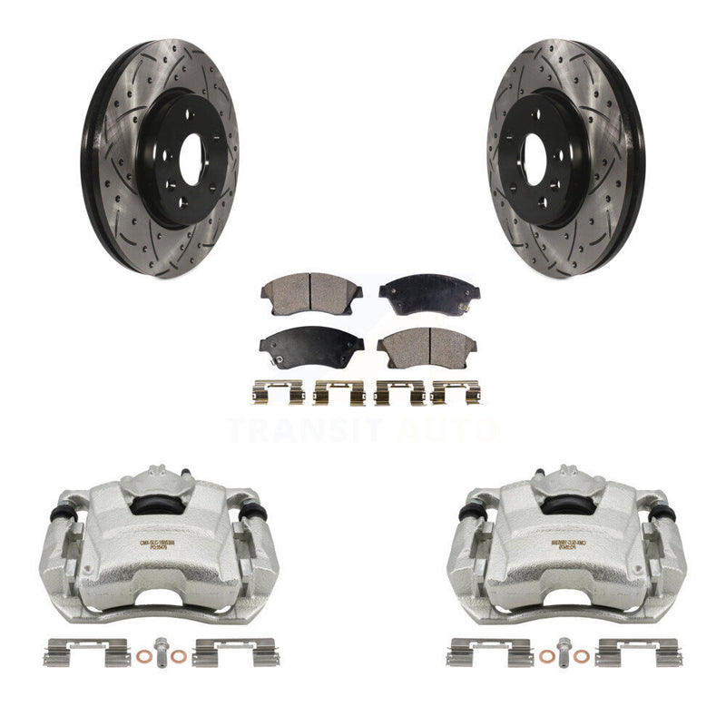 Transit Auto KCD-100086T Disc Brake Kit for 2011-2017 Chevrolet Cruze Limited, Chevrolet Sonic, Chevrolet Cruze - Front product image