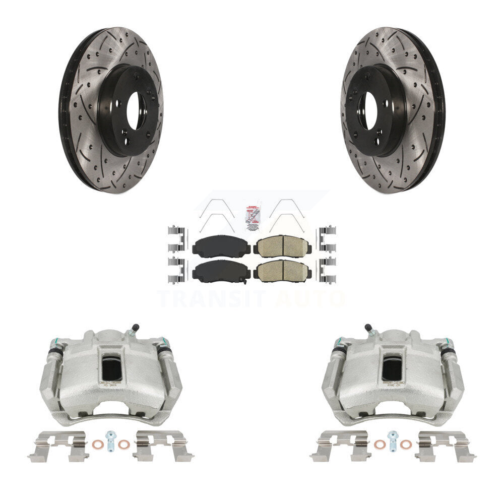 Transit Auto KCD-100087N Disc Brake Kit for 2003-2006 Honda Accord - Front product image