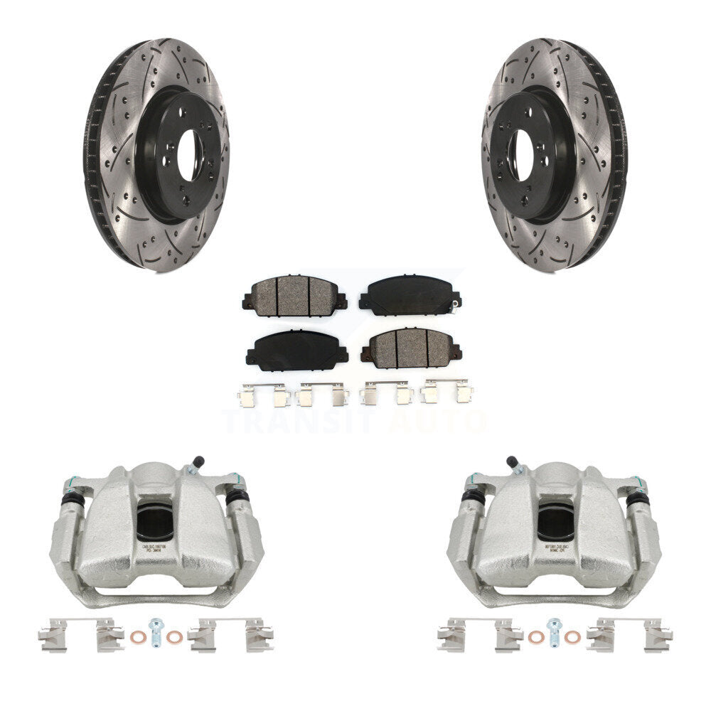 Transit Auto KCD-100087S Disc Brake Kit for 2013-2022 Honda Accord - Front product image