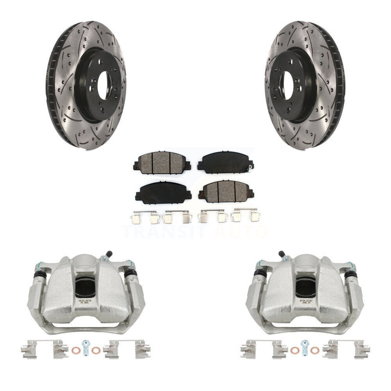Transit Auto KCD-100087S Disc Brake Kit for 2013-2022 Honda Accord - Front product image
