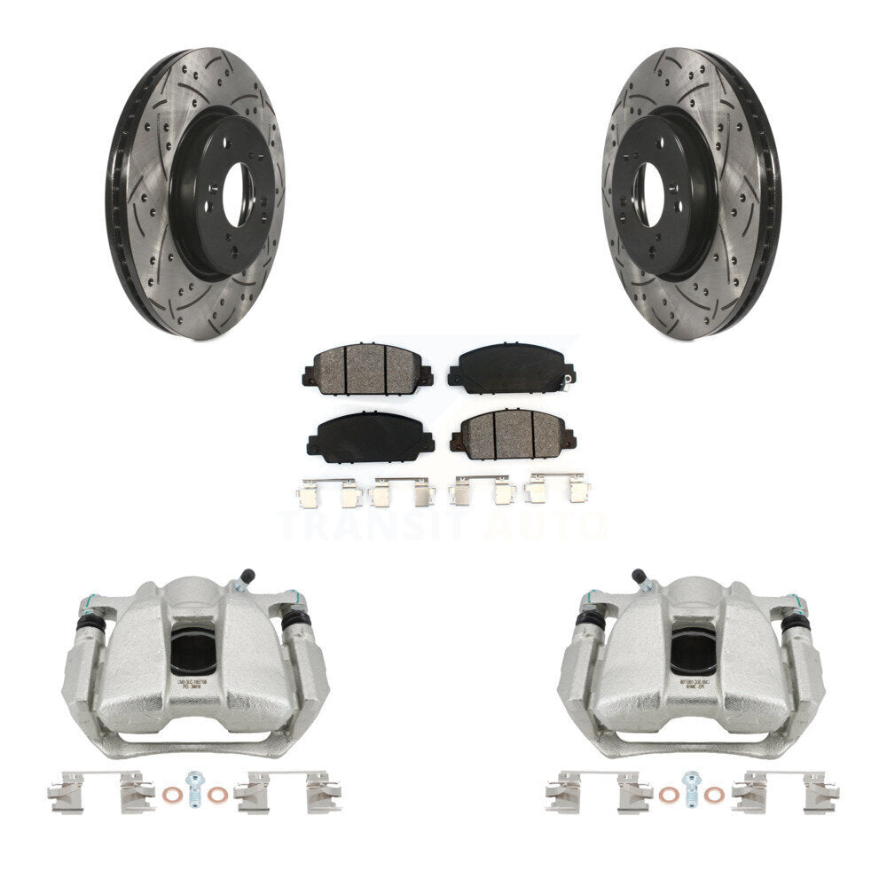 Transit Auto KCD-100088S Disc Brake Kit for 2013-2022 Honda Accord, Honda HR-V - Front product image