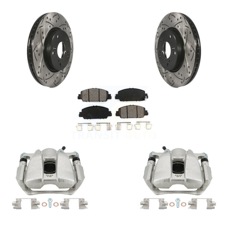 Transit Auto KCD-100088S Disc Brake Kit for 2013-2022 Honda Accord, Honda HR-V - Front product image