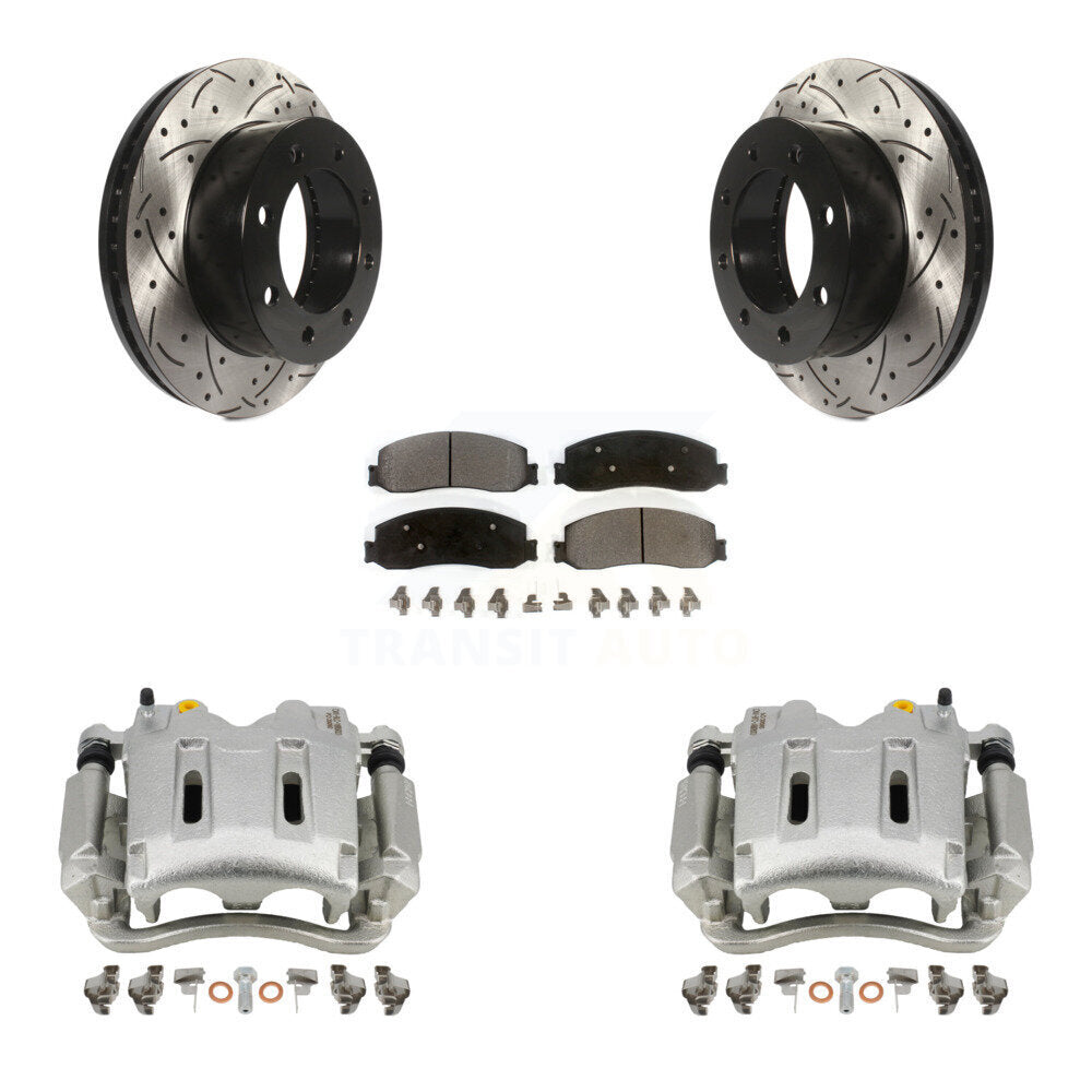 Transit Auto KCD-100089P Disc Brake Kit for 2010-2012 Ford F-250 Super Duty, Ford F-350 Super Duty - Front product image