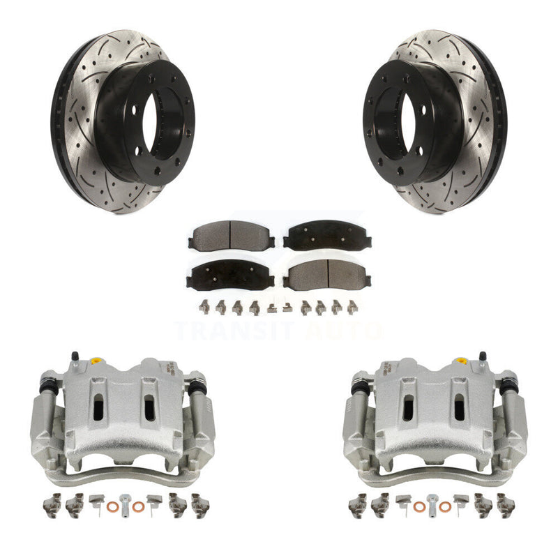 Transit Auto KCD-100089P Disc Brake Kit for 2010-2012 Ford F-250 Super Duty, Ford F-350 Super Duty - Front product image