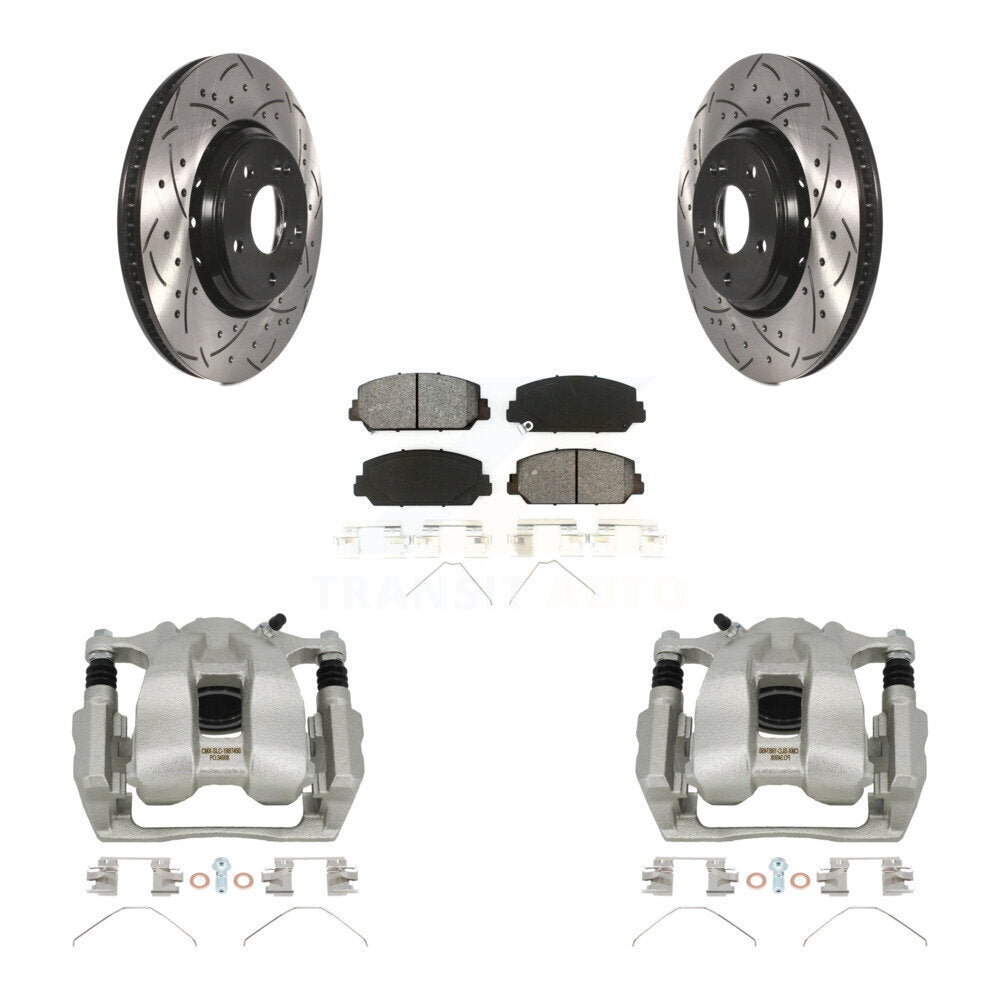 Transit Auto KCD-100089S Disc Brake Kit for 2016-2022 Acura ILX, Honda Accord - Front product image