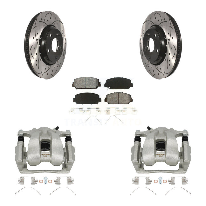 Transit Auto KCD-100089S Disc Brake Kit for 2016-2022 Acura ILX, Honda Accord - Front product image