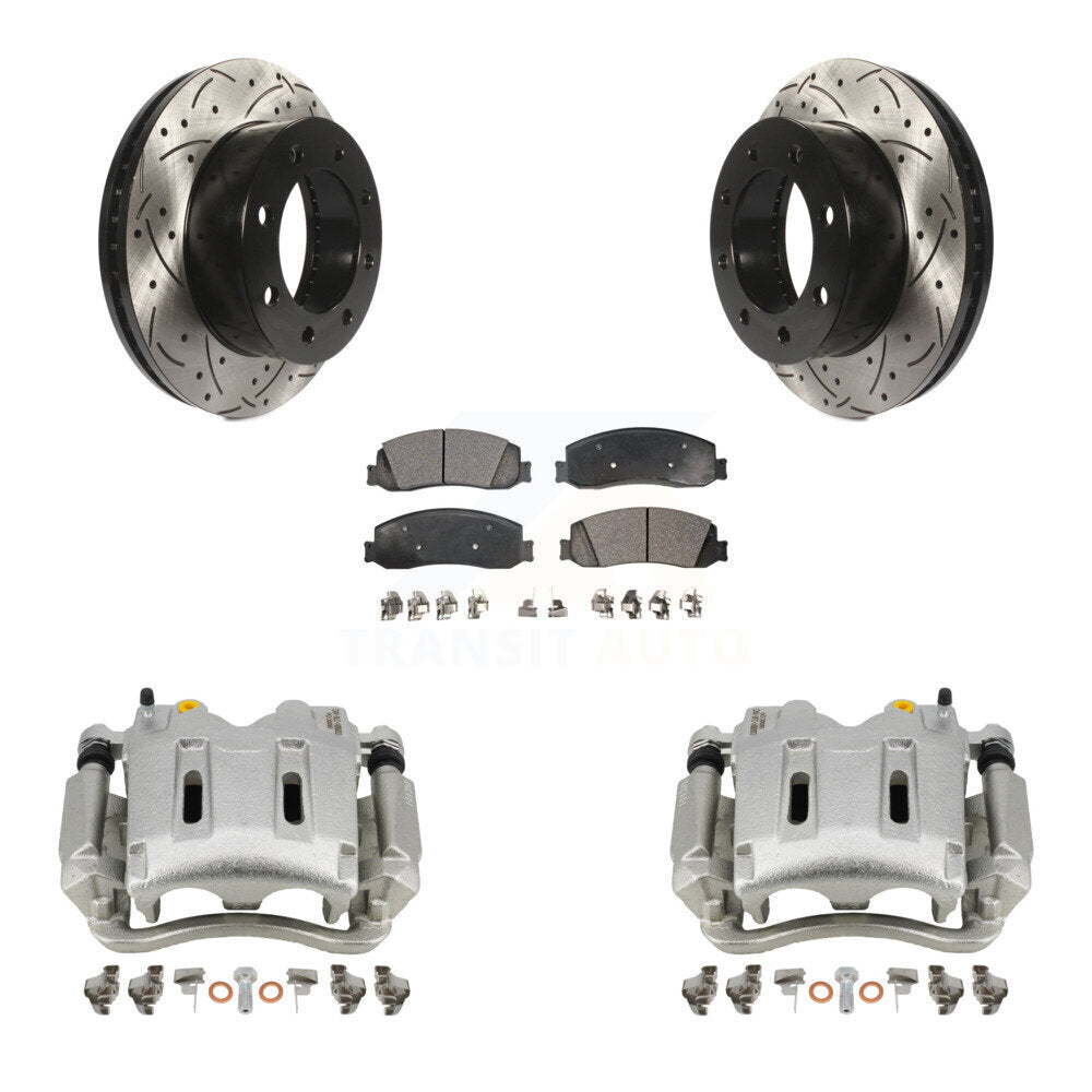 Transit Auto KCD-100090P Disc Brake Kit for 2008-2012 Ford F-250 Super Duty, Ford F-350 Super Duty - Front product image