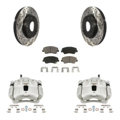 Transit Auto KCD-100091C Disc Brake Kit for 2011-2012 Hyundai Elantra - Front product image