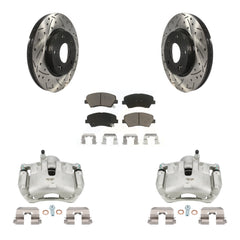 Transit Auto KCD-100092C Disc Brake Kit for 2012 Hyundai Veloster - Front product image