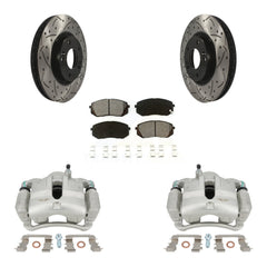 Transit Auto KCD-100092S Disc Brake Kit for 2010-2016 Kia Sportage, Hyundai Tucson - Front product image
