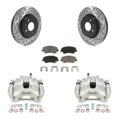Transit Auto KCD-100093C Disc Brake Kit for 2017 Kia Rio - Front product image