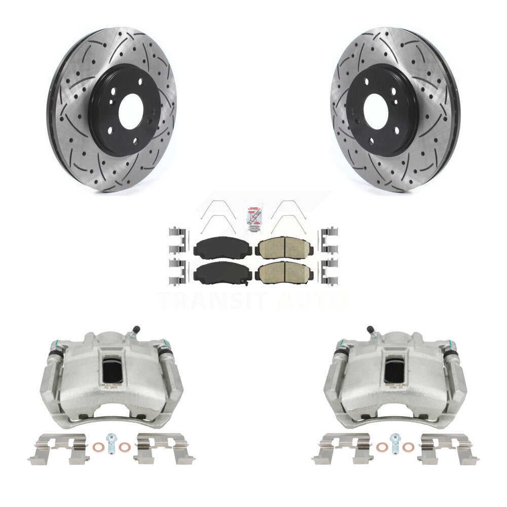Transit Auto KCD-100093N Disc Brake Kit for 2005-2007 Honda Accord - Front product image