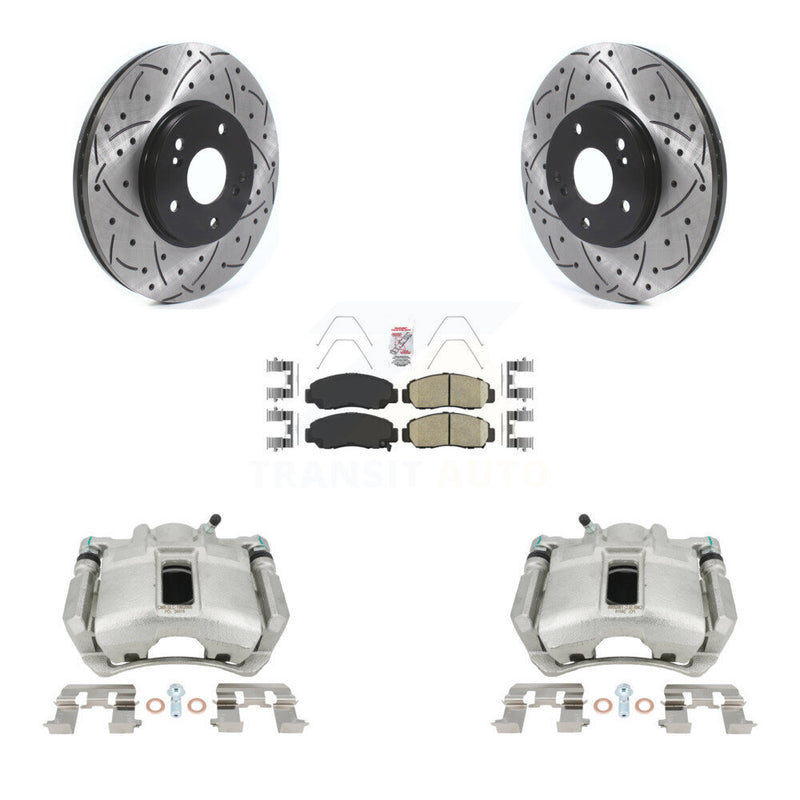 Transit Auto KCD-100093N Disc Brake Kit for 2005-2007 Honda Accord - Front product image