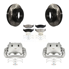 Transit Auto KCD-100093T Disc Brake Kit for 2005-2016 Ford F-450 Super Duty, International CF500, International CF600 & more - Front product image