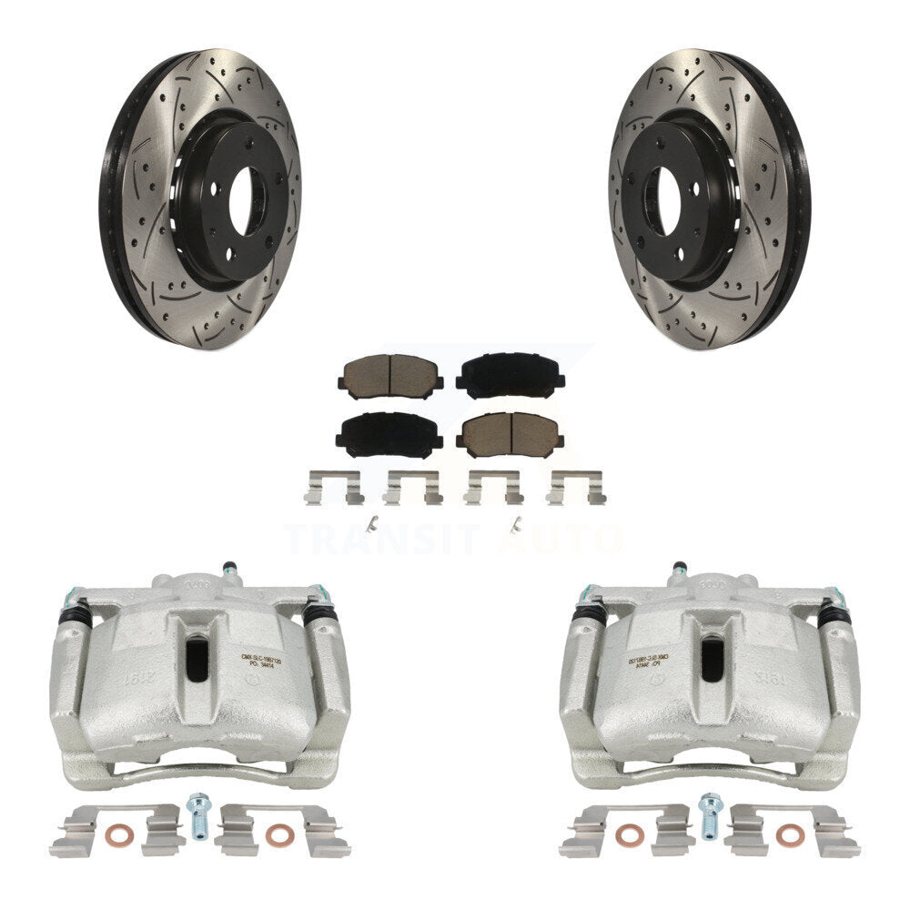Transit Auto KCD-100095C Disc Brake Kit for 2016-2022 Mazda CX-5 - Front product image