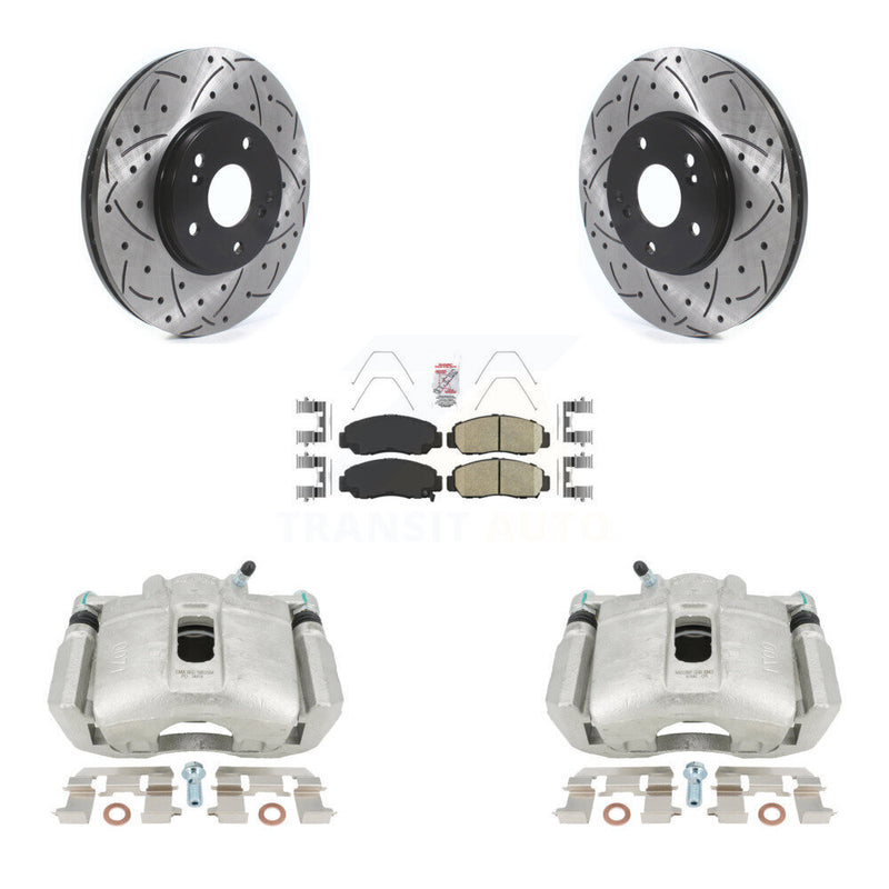 Transit Auto KCD-100095N Disc Brake Kit for 2005-2007 Honda Accord - Front product image
