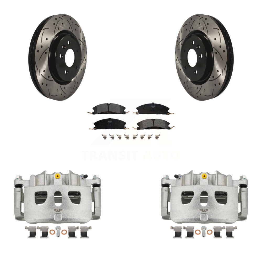 Transit Auto KCD-100095P Disc Brake Kit for 2013 Ford Explorer - Front product image