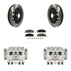 Transit Auto KCD-100095T Disc Brake Kit for 2013-2019 Ford Taurus, Ford Explorer, Ford Special Service Police Sedan & more - Front product image
