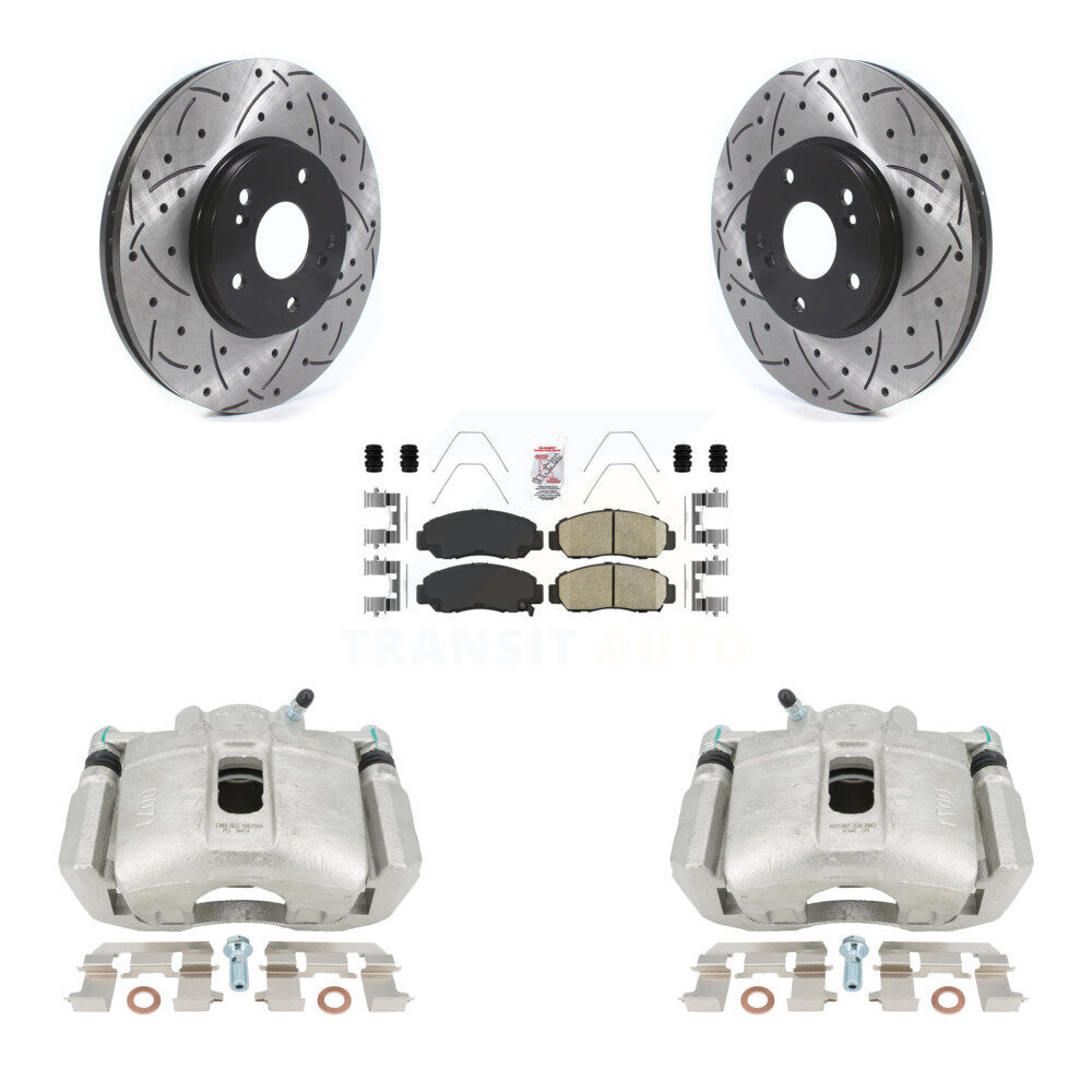 Transit Auto KCD-100096N Disc Brake Kit for 2005-2007 Honda Accord - Front product image