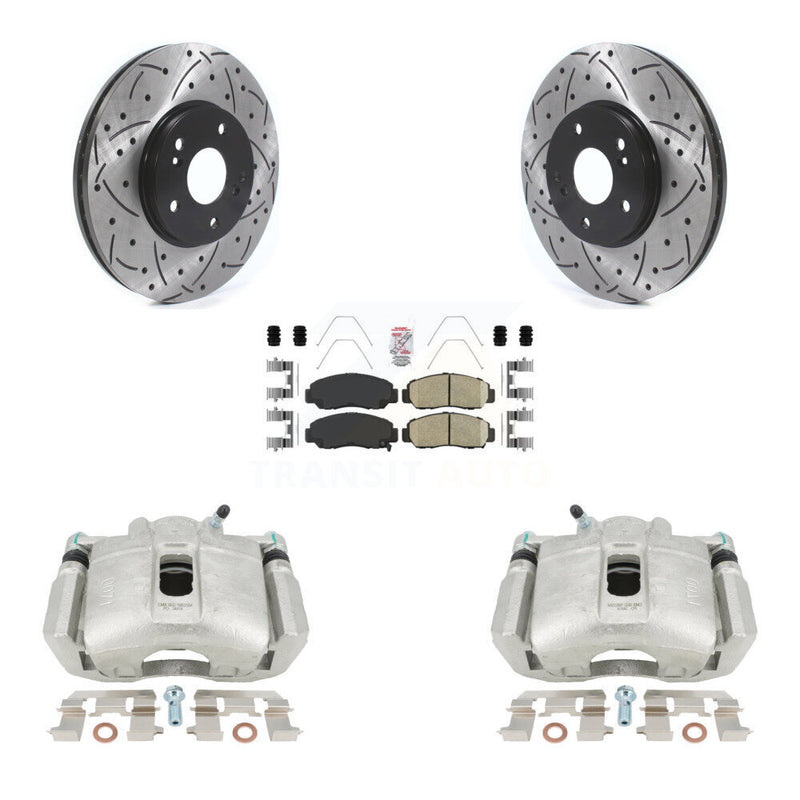 Transit Auto KCD-100096N Disc Brake Kit for 2005-2007 Honda Accord - Front product image