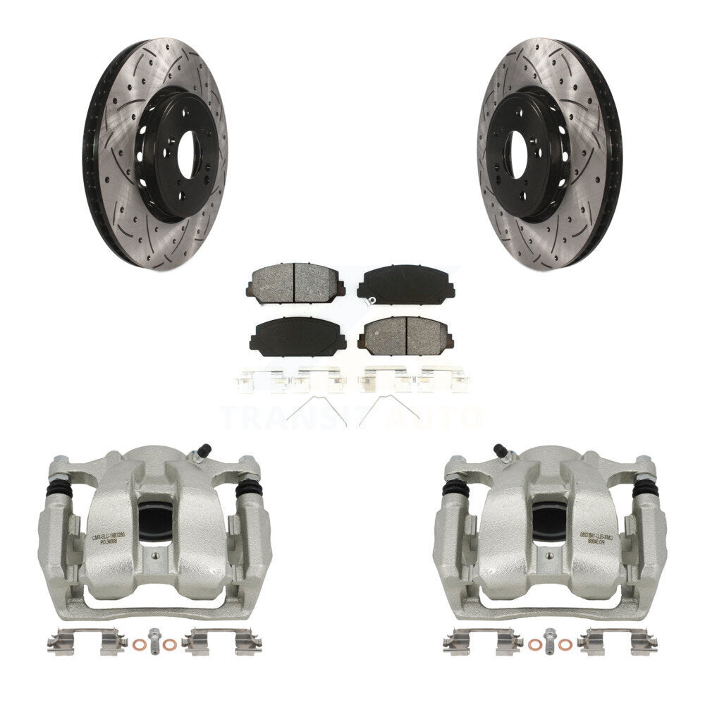 Transit Auto KCD-100096S Disc Brake Kit for 2016-2018 Acura RDX - Front product image