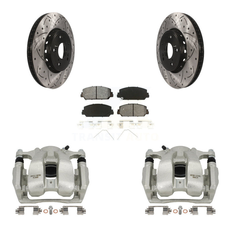 Transit Auto KCD-100096S Disc Brake Kit for 2016-2018 Acura RDX - Front product image