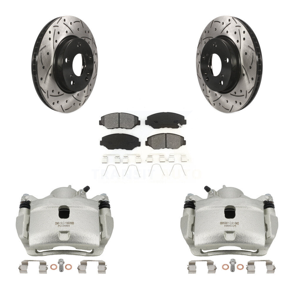 Transit Auto KCD-100097S Disc Brake Kit for 2016-2021 Honda Civic - Front product image