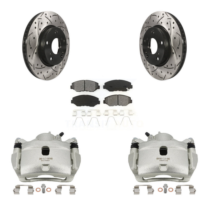 Transit Auto KCD-100097S Disc Brake Kit for 2016-2021 Honda Civic - Front product image