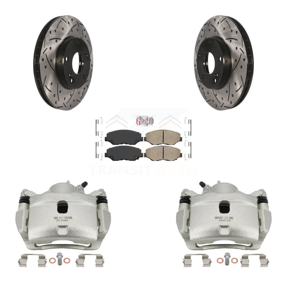 Transit Auto KCD-100099N Disc Brake Kit for 2005-2017 Acura ILX, Honda Fit, Honda Accord - Front product image