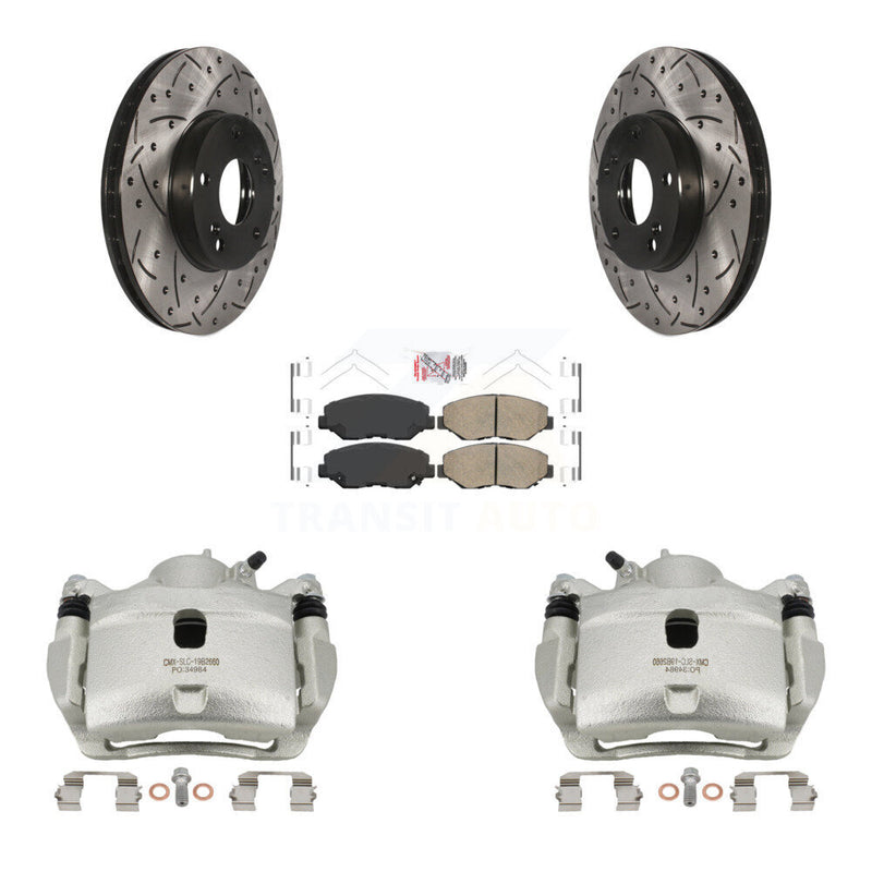 Transit Auto KCD-100099N Disc Brake Kit for 2005-2017 Acura ILX, Honda Fit, Honda Accord - Front product image