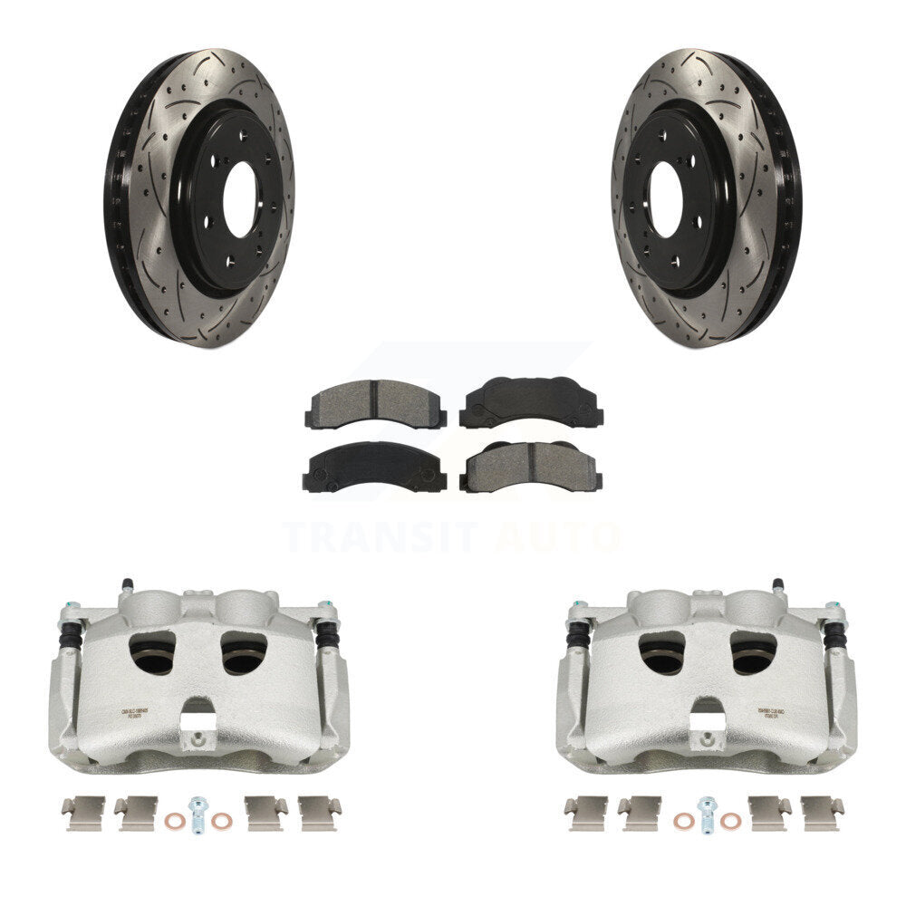 Transit Auto KCD-100099S Disc Brake Kit for 2012-2014 Ford F-150 - Front product image