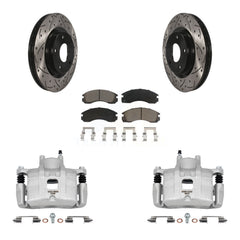 Transit Auto KCD-100100C Disc Brake Kit for 2017 Mitsubishi Lancer - Front product image