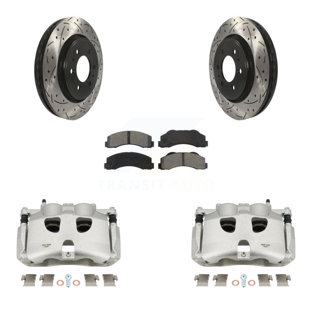 Transit Auto KCD-100100S Disc Brake Kit for 2012-2017 Ford F-150 - Front product image