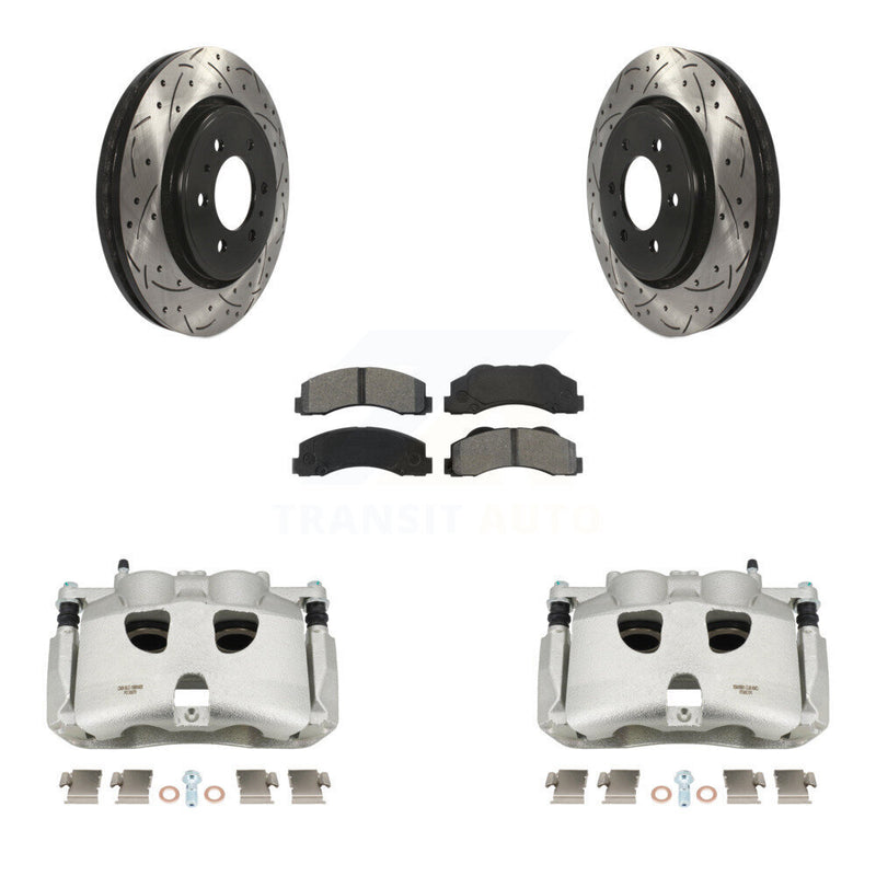Transit Auto KCD-100100S Disc Brake Kit for 2012-2017 Ford F-150 - Front product image
