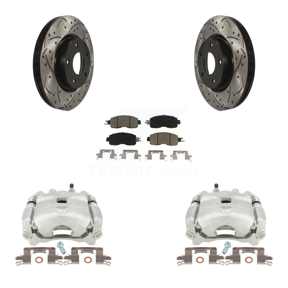 Transit Auto KCD-100101C Disc Brake Kit for 2013-2021 Nissan Altima - Front product image