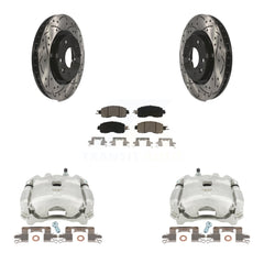 Transit Auto KCD-100102C Disc Brake Kit for 2015-2017 Nissan LEAF - Front product image